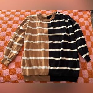 Stripe sweater
